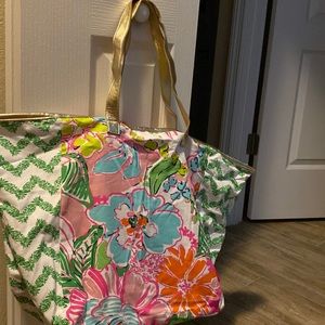 XL Lily Pulitzer beach bag